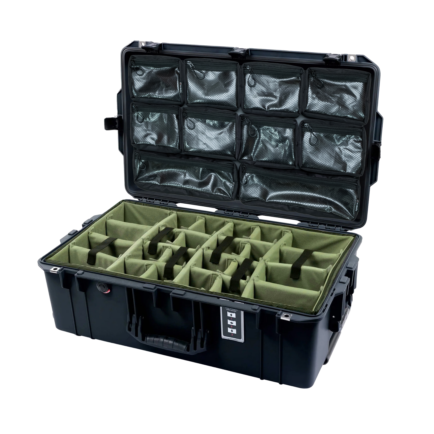 Mesh film Lid Organizer Removable design for Pelican1615 LID1615MC10X