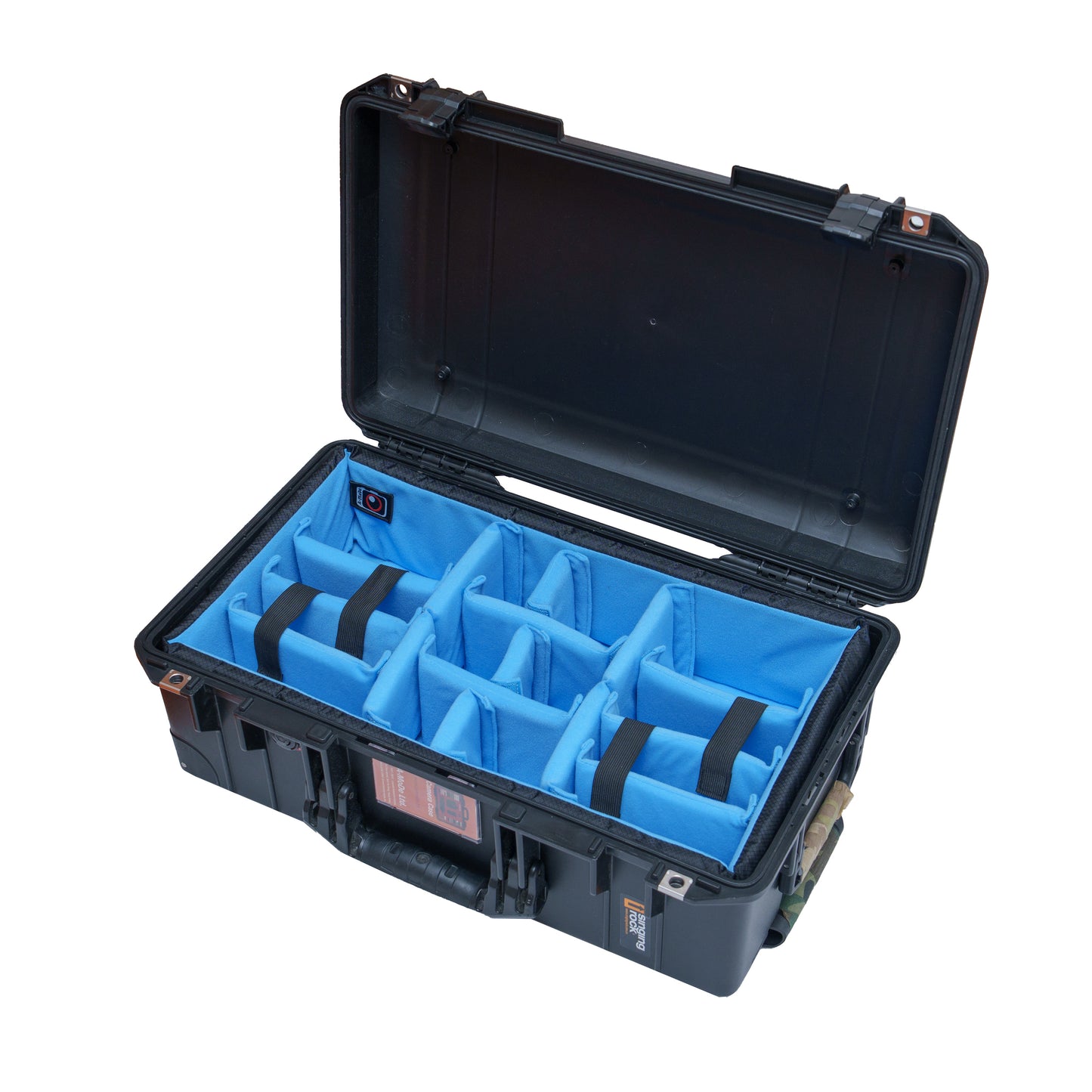 Padded divider set fit Pelican1535 Peli Air Cases IN1535 Blue