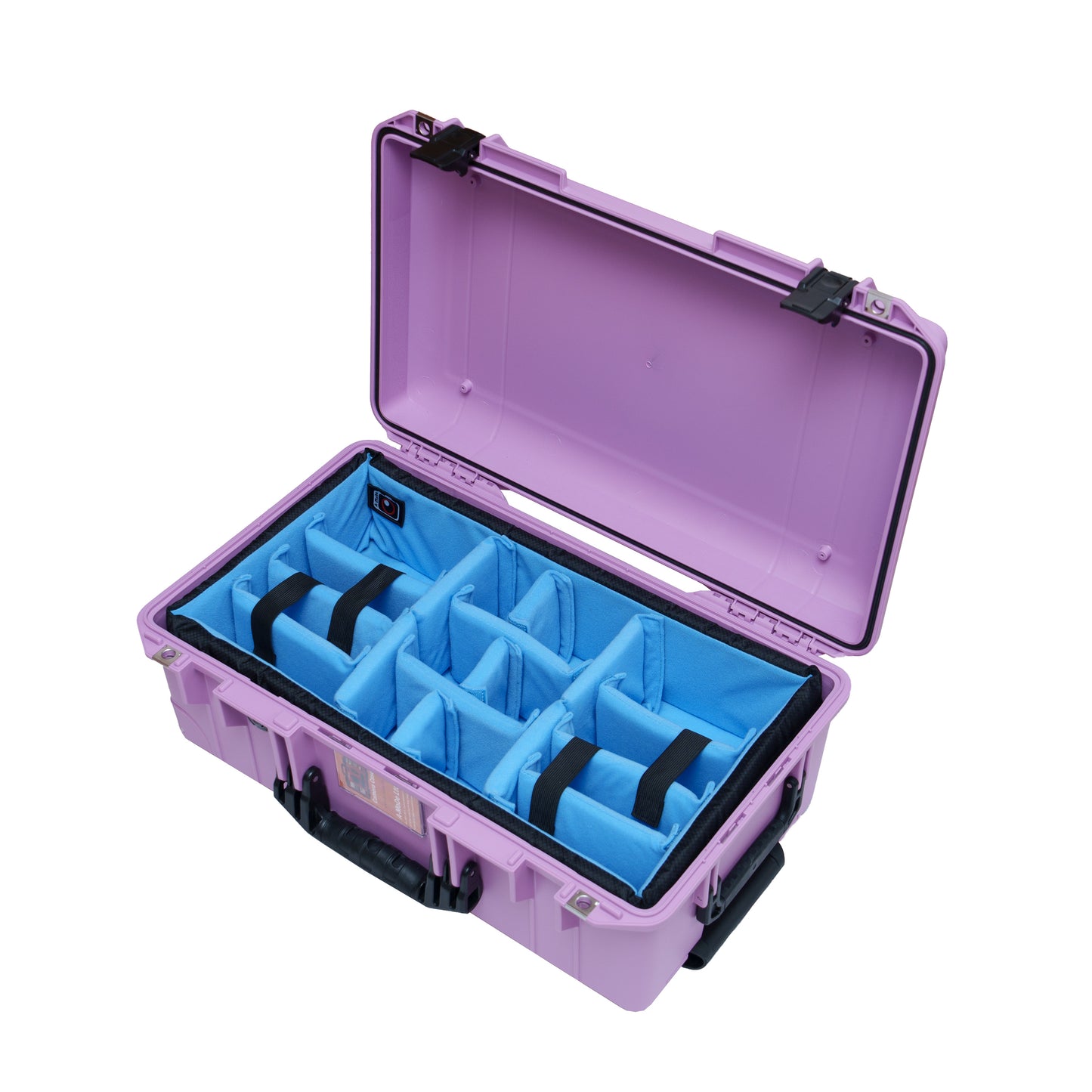 Padded divider set fit Pelican1535 Peli Air Cases IN1535 Blue