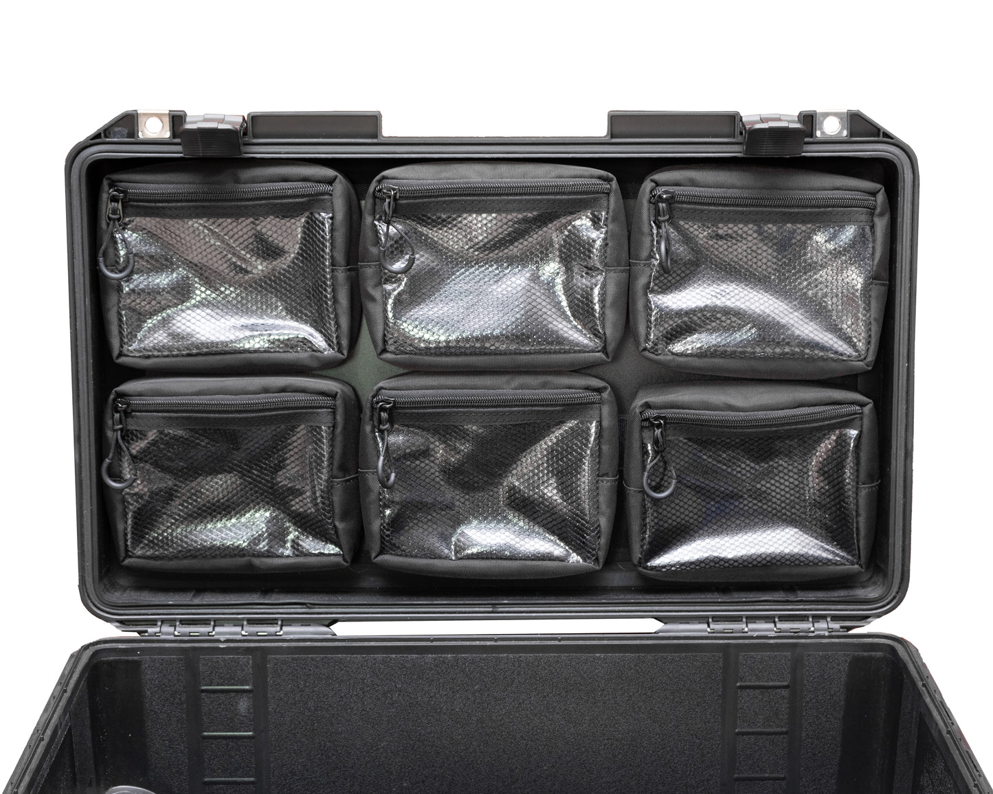 Pelican1510 1535 Nanuk935、LID1519MC7用メッシュ蓋オーガナイザー取り外し可能デザイン