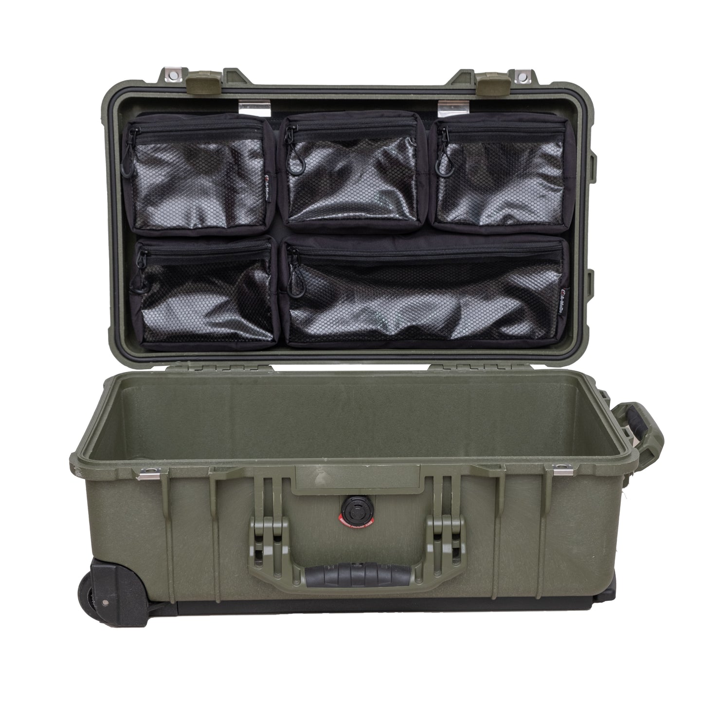 Pelican1510 1535 Nanuk935、LID1519MC7用メッシュ蓋オーガナイザー取り外し可能デザイン