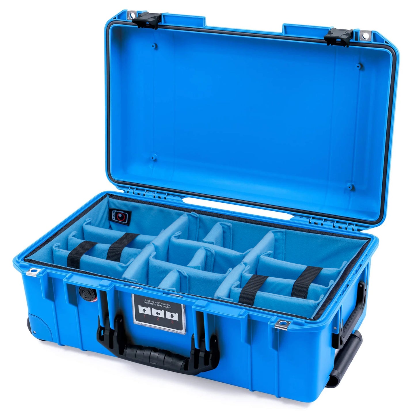 Padded divider set fit Pelican1535 Peli Air Cases IN1535 Blue
