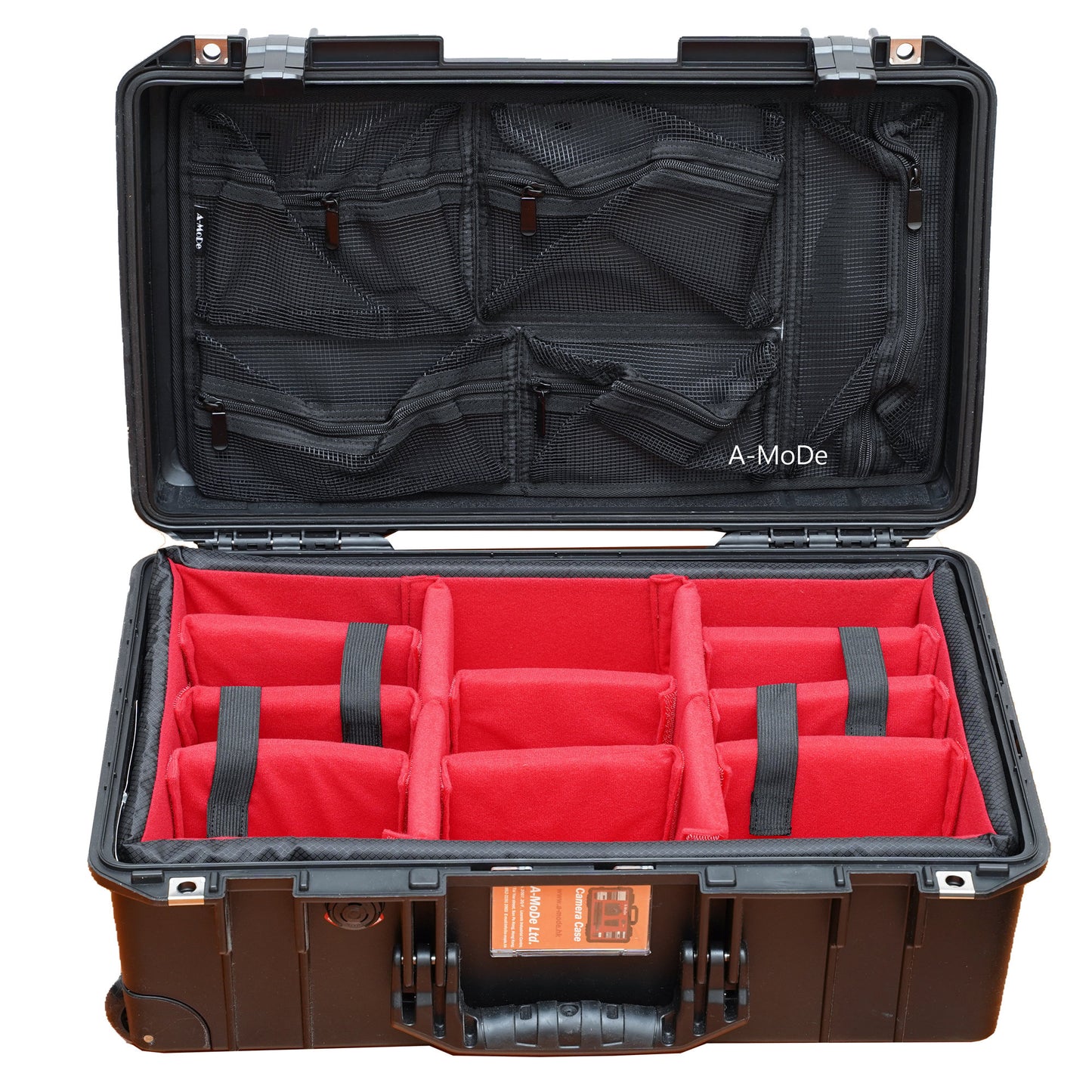 メッシュ蓋オーガナイザー Peli Pelican 1510 1535 Nanuk935 LID1519C に適合