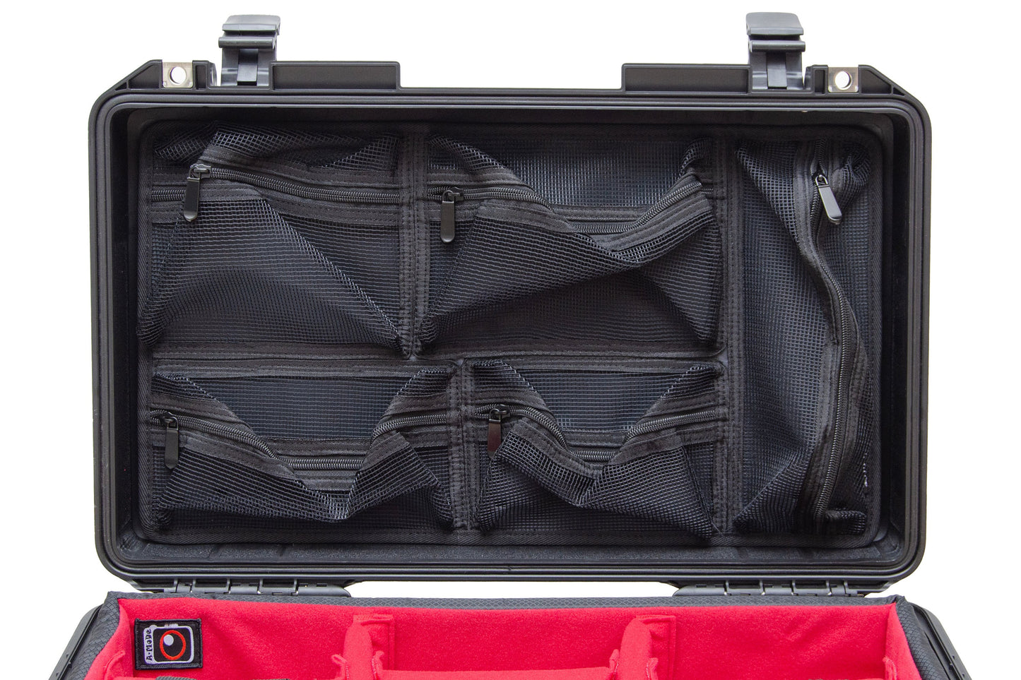 メッシュ蓋オーガナイザー Peli Pelican 1510 1535 Nanuk935 LID1519C に適合