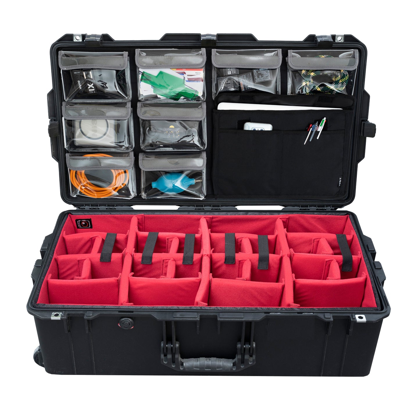 パッド入り仕切りセットはPelican1615 peli1615 Air Cases IN1615に適合します