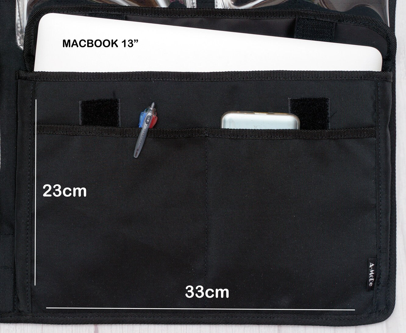 蓋付きオーガナイザー 13インチ 14インチ ノートパソコン用 Peli Pelican1510 1535 Nanuk935 5800 LID1519B に適合