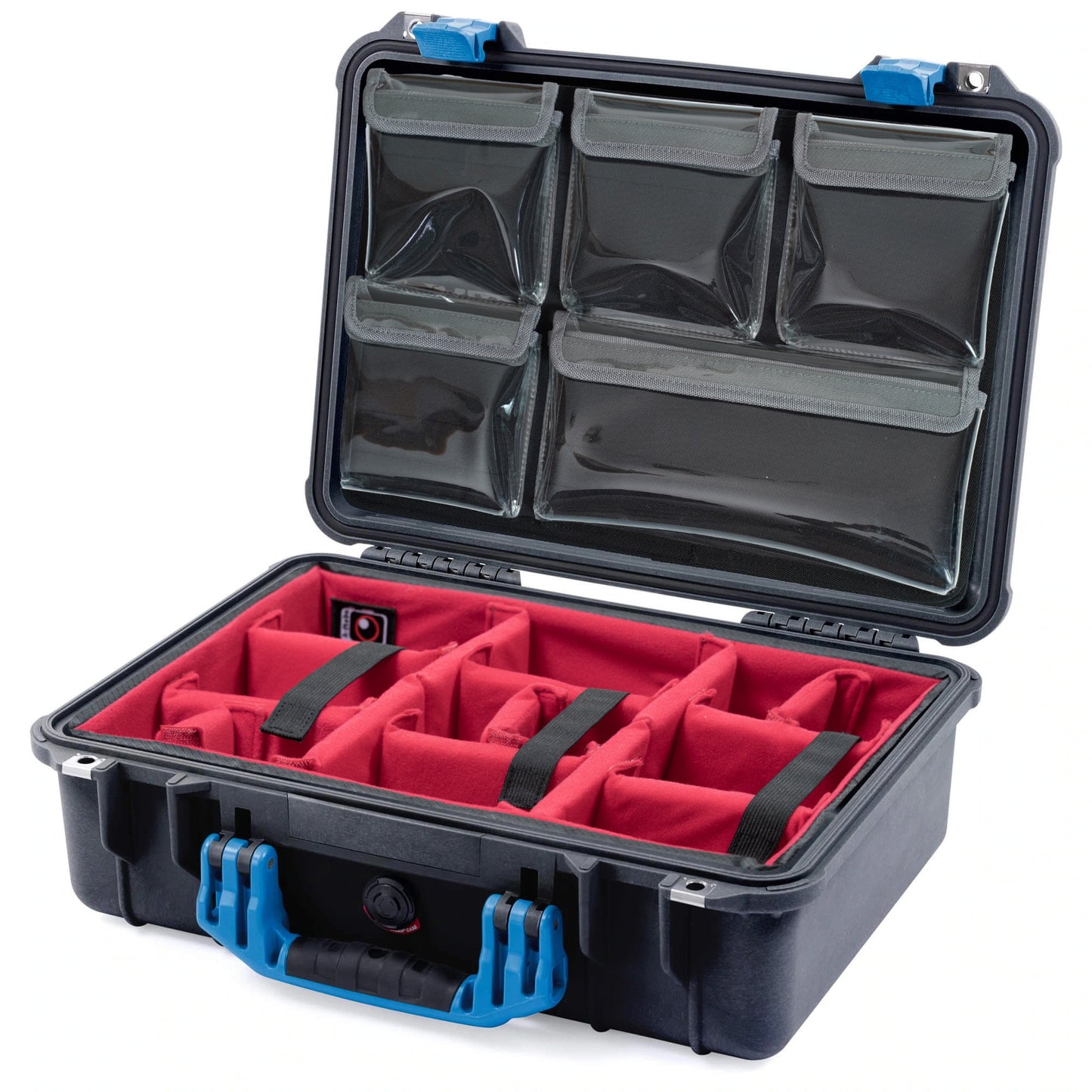 蓋オーガナイザー 5つの透明TPUポケット Peli Pelican1500 IM2300 LID1500Aに適合