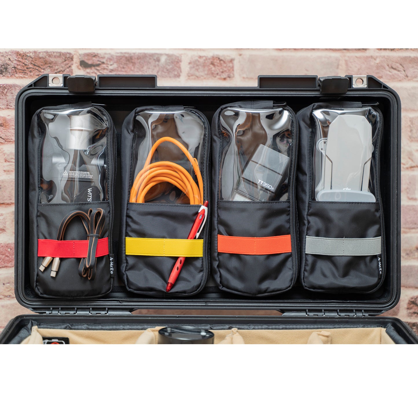 Pelican1510 1535 Nanuk935、LID1519F用蓋オーガナイザーフォトグラファーフラッシュ