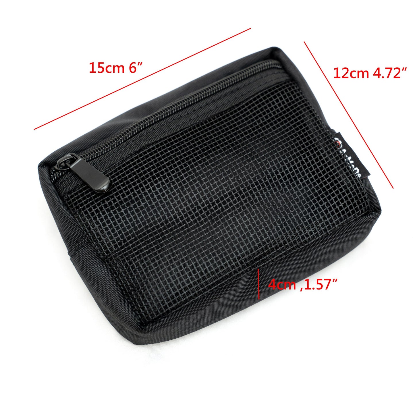 Pelican1560 Peli1 LID1560MC8 用メッシュ蓋オーガナイザー 取り外し可能デザイン