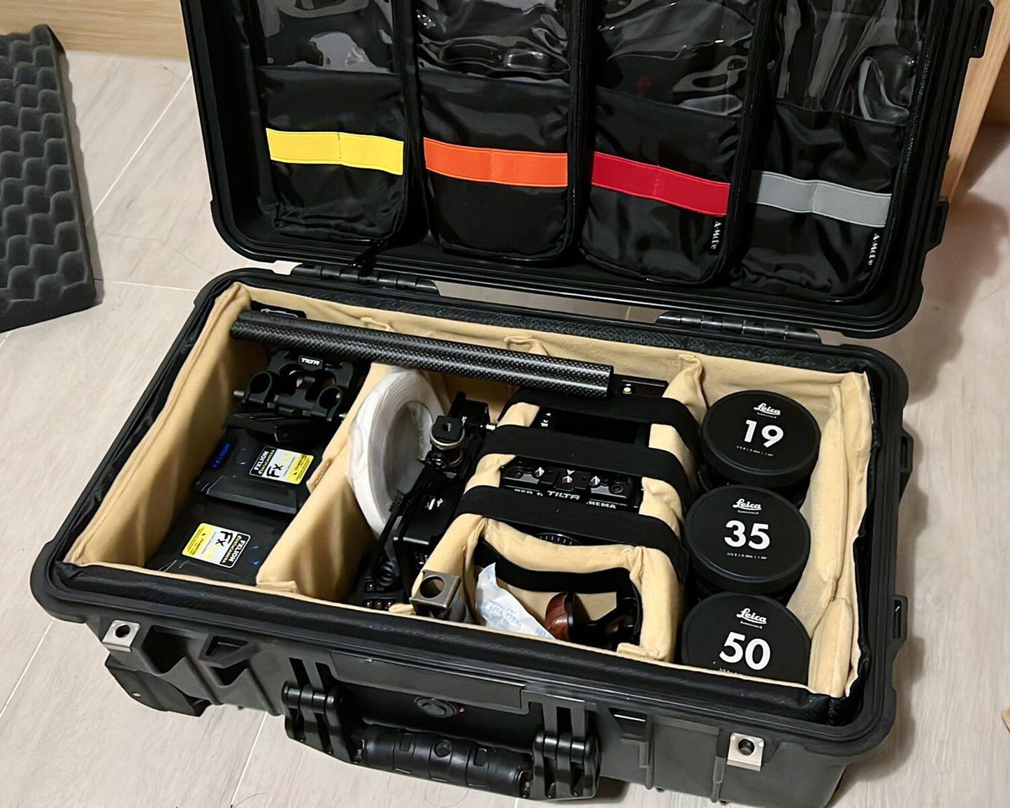 パッド入り仕切りセットはPelican1535 Peli Cases IN1535に適合します