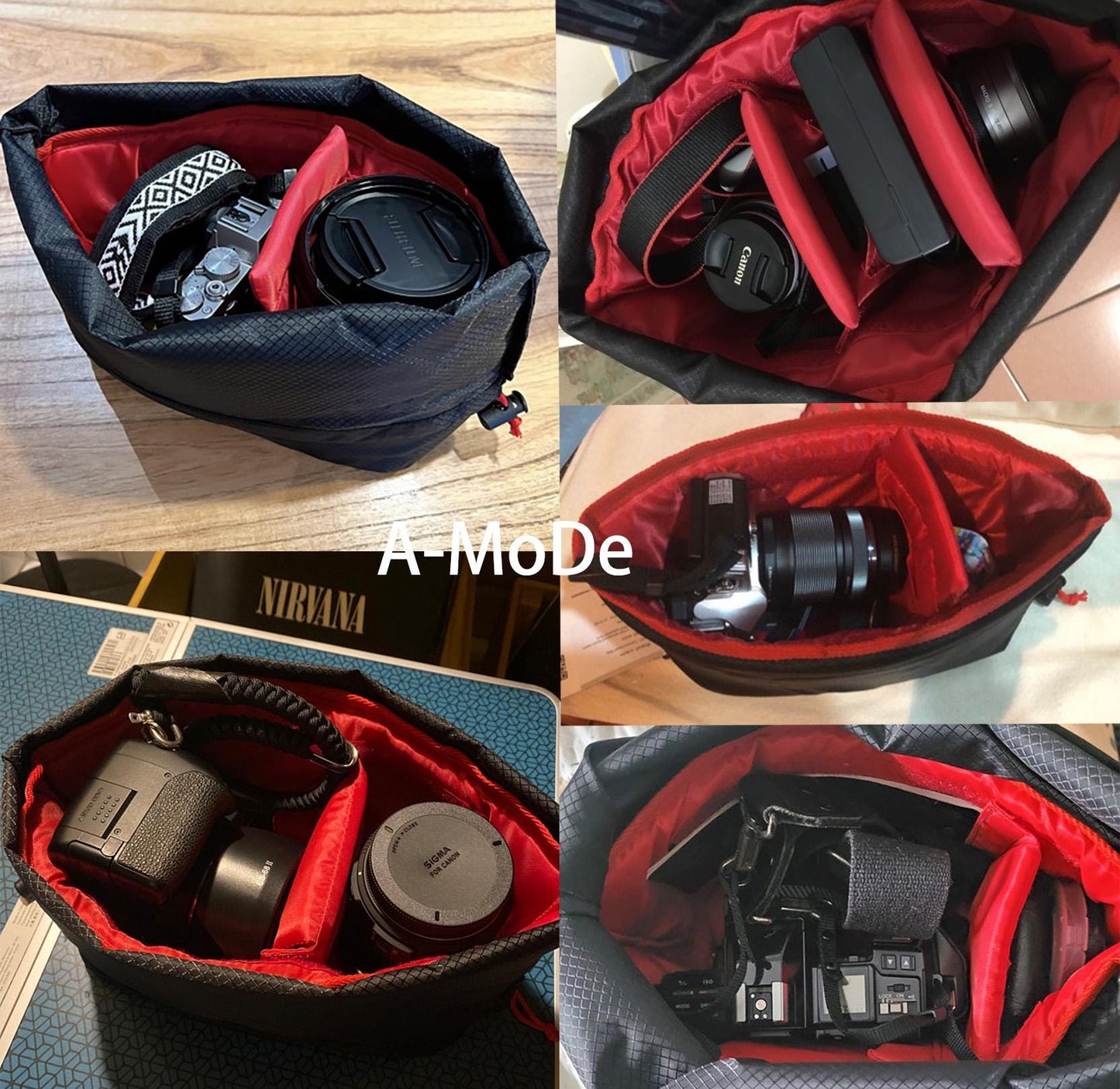 防水カメラインサートバッグショルダーバッグインサートバッグIN04
