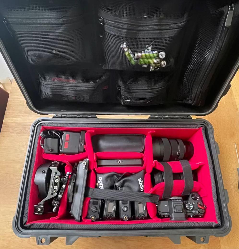 パッド入り仕切りセットはPelican1535 Peli Cases IN1535に適合します
