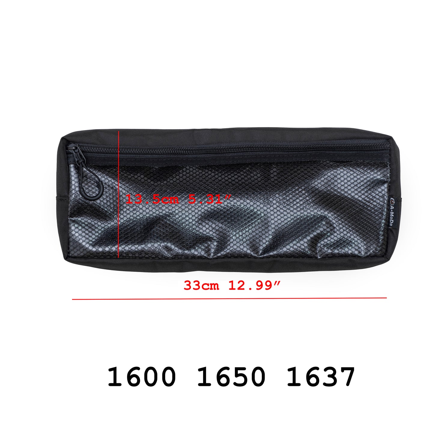 Pelican1650 LID1650MC10用メッシュ蓋オーガナイザー取り外し可能デザイン
