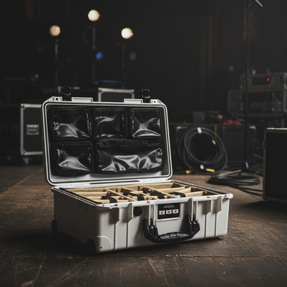 Pelican1510 1535 Nanuk935、LID1519MC7用メッシュ蓋オーガナイザー取り外し可能デザイン