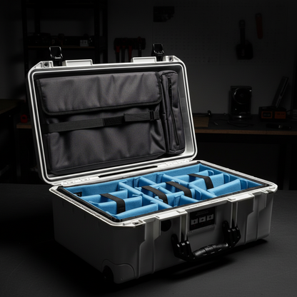 蓋オーガナイザー ラップトップ 16インチ Peli Pelican1510 1535 Nanuk935 Lid1519SCX に適合