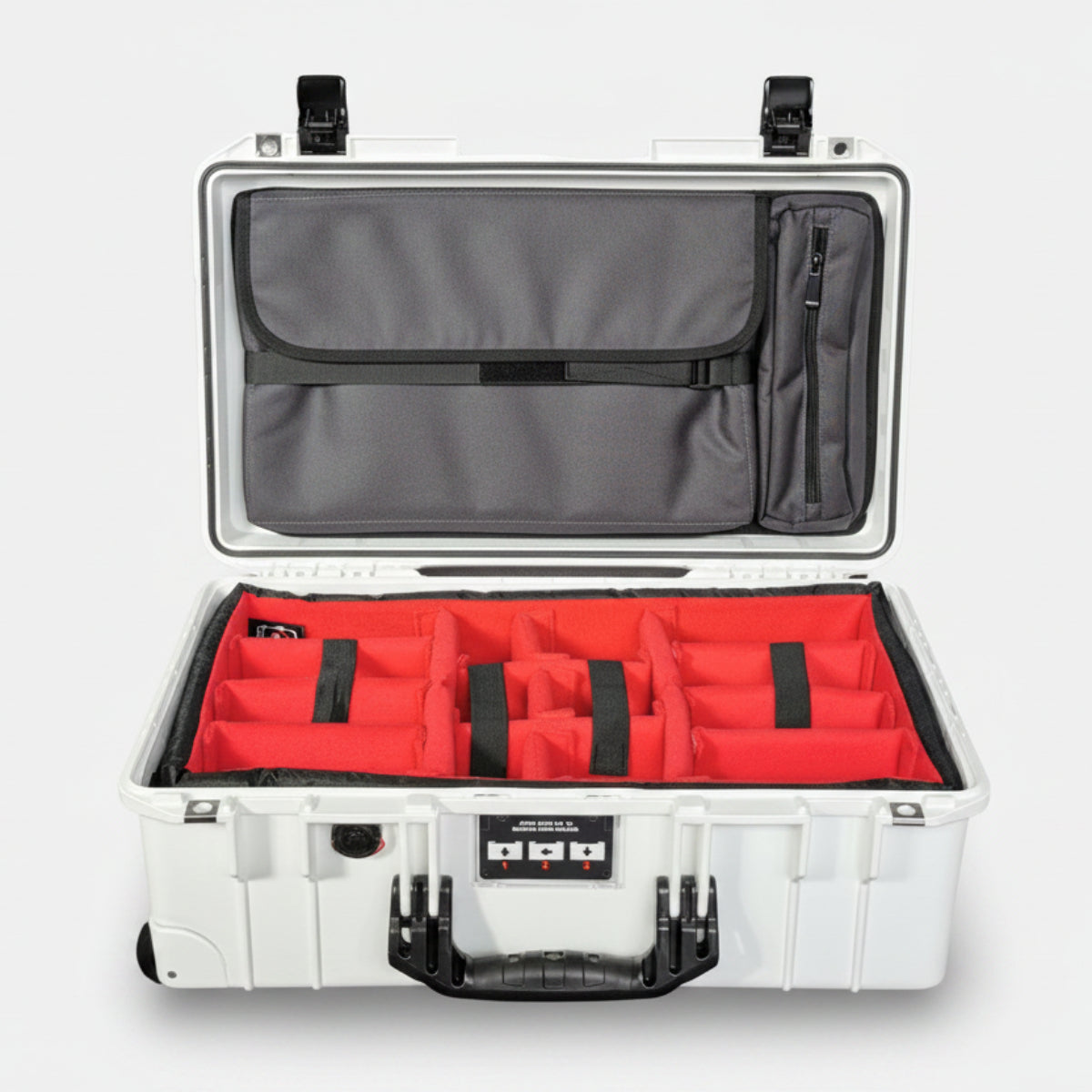 蓋オーガナイザー ラップトップ 16インチ Peli Pelican1510 1535 Nanuk935 Lid1519SCX に適合