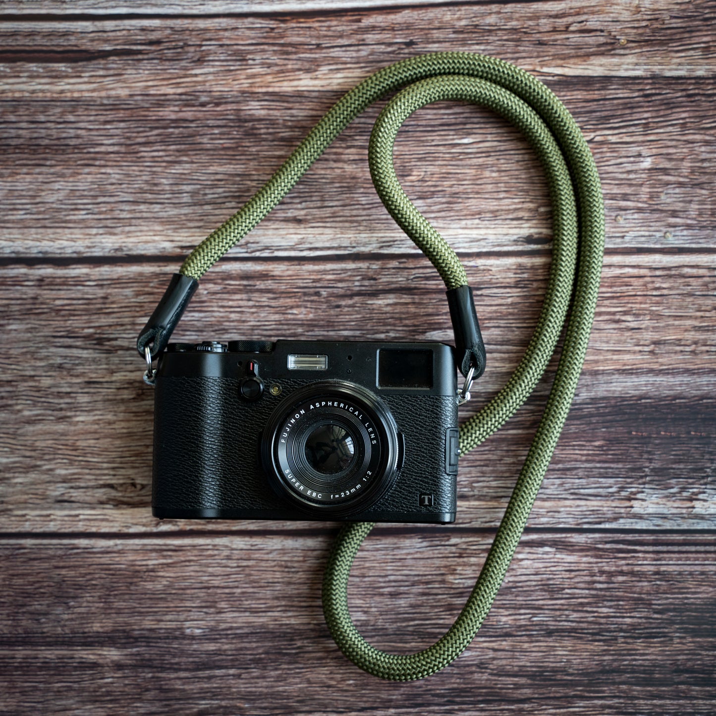 Rope Camera Strap HandMade Army Green 9mm Strap CSC