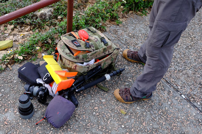 Camera Backpack Black Camo A-Pro100 (Special offer 60%)