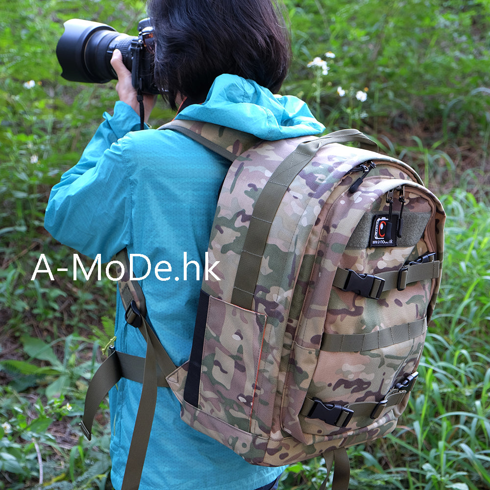 Camera Backpack Black Camo A-Pro100 (Special offer 60%)