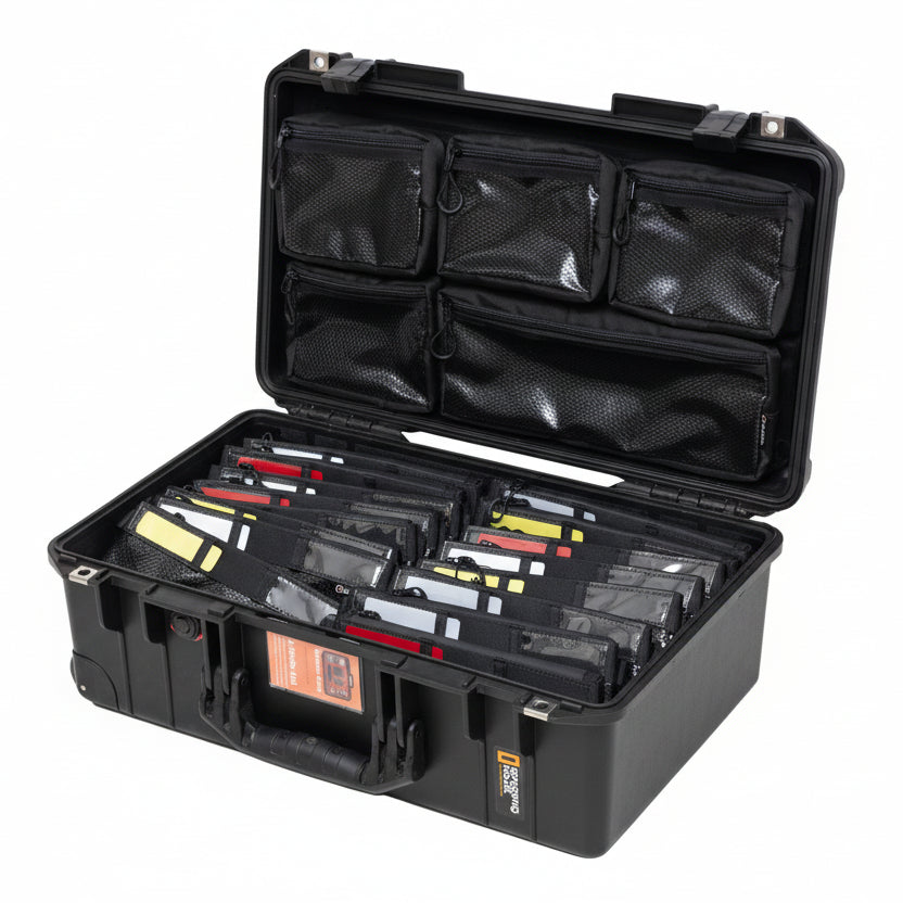 Removable Design Mesh Film Lid Organizer for Pelican1510 1535