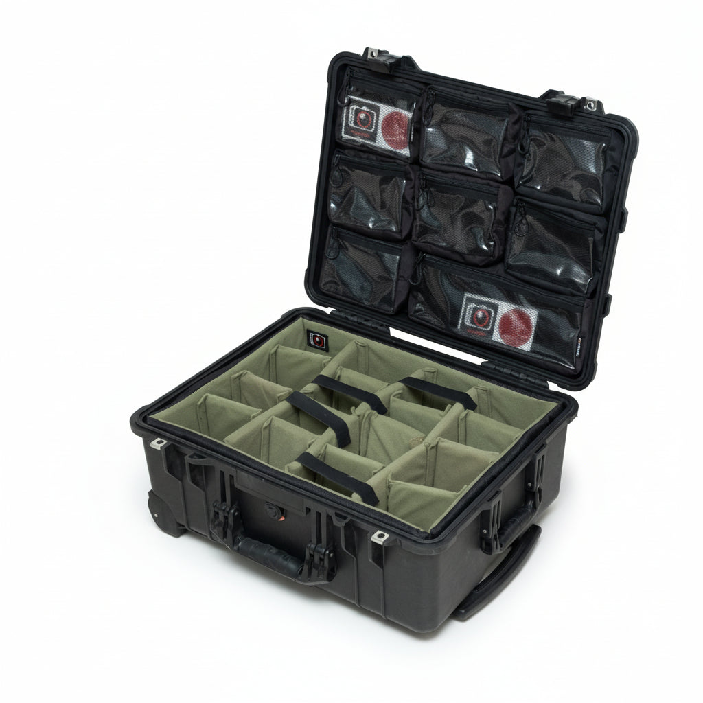 Padded divider set fit Pelican1560 peli IN1560