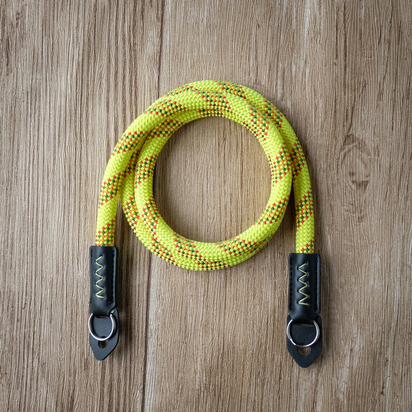 Camera strap Climbing Rope HandMade Camera Neck Strap Yellow