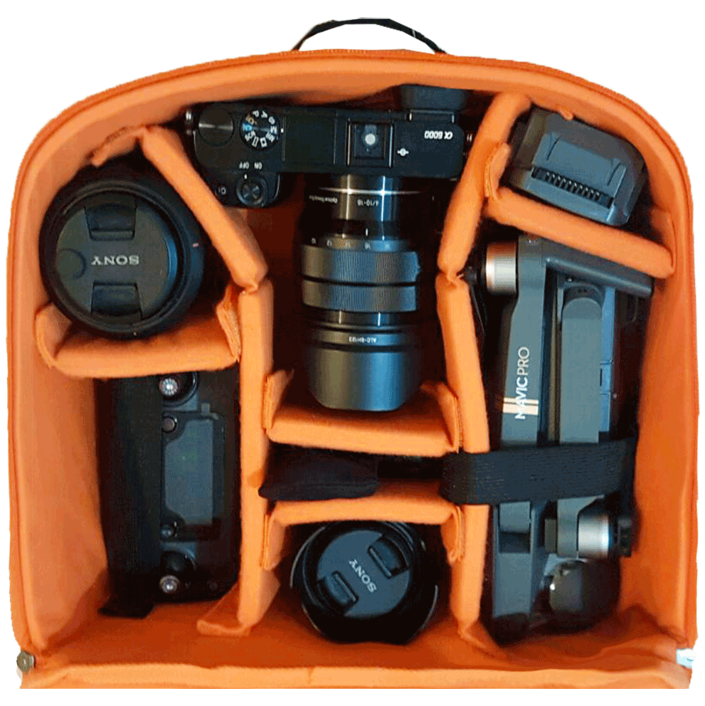 Camera insert bag photo bag For backpack medium size (Special offer)