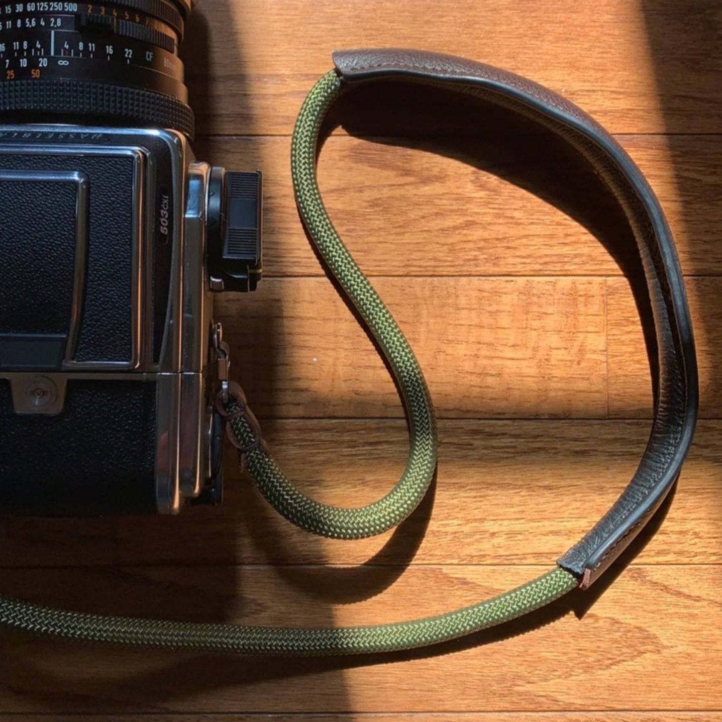 HandMade Camera Neck Strap for Hasselblad 500 503 SWC Fuji GFX50S X2D camera strap Climbing Rope