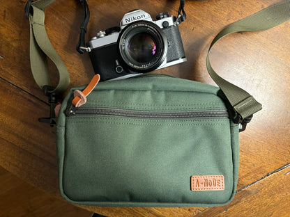 Camera Waist Bag Camera Bag Army Green Black Camo SPX02