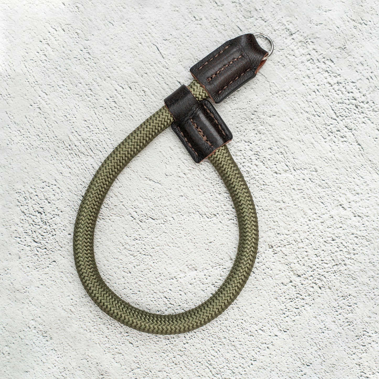 Camera wrist strap HandMade Army Green Rope Camera Strap  CWS-AG