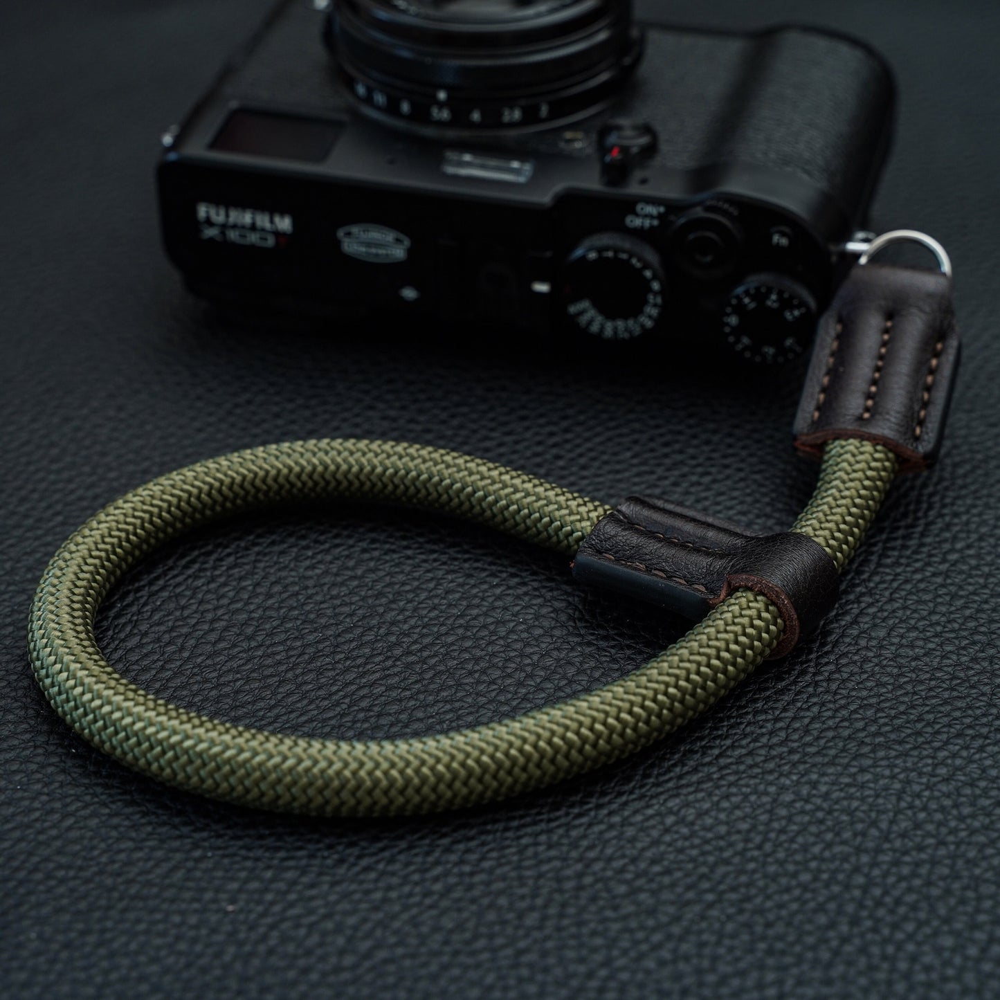 Camera wrist strap HandMade Army Green Rope Camera Strap  CWS-AG