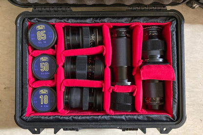 Padded divider set fit Pelican1500 peli Cases