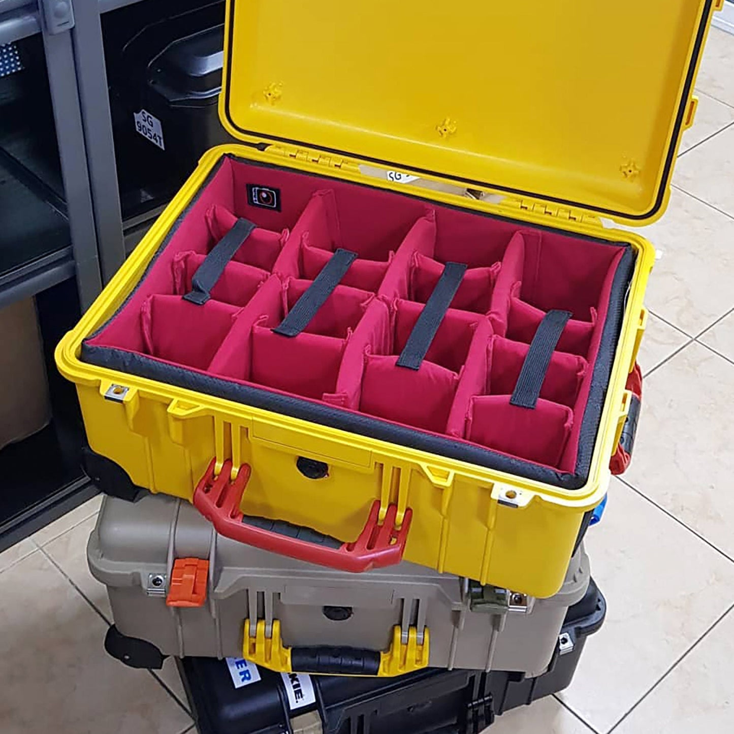 Padded divider set fit Pelican1560 peli IN1560