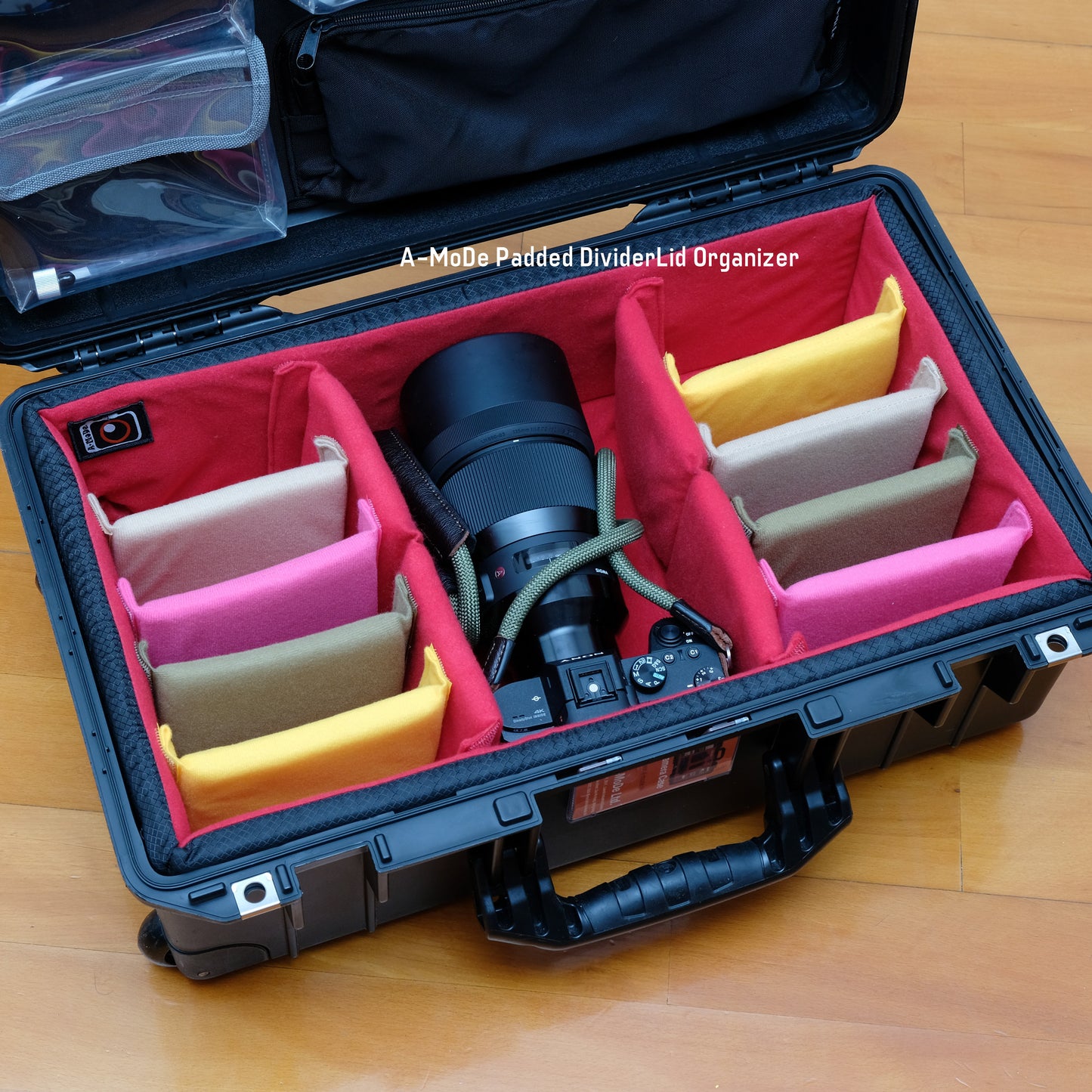 Colors Dividers Fits Camera Bag ,pelican case 1510 1535  (Set of 3 Dividers) Divider1311