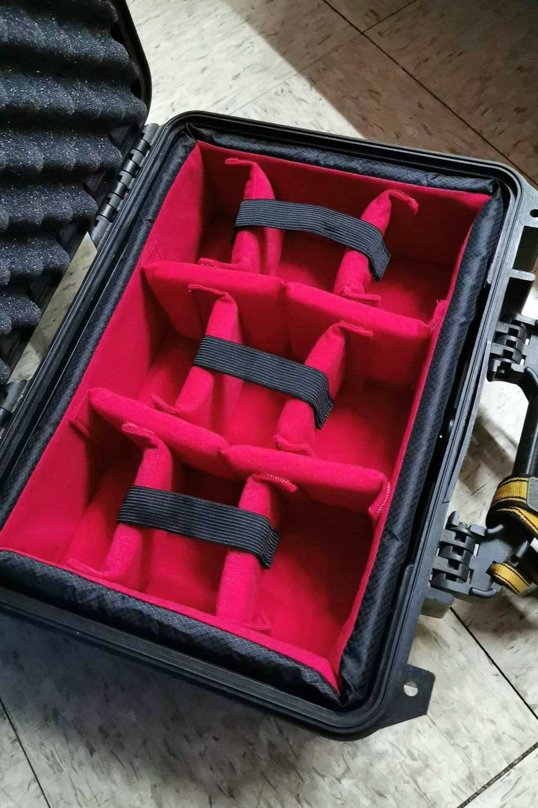 Padded divider set fit Pelican1500 peli Cases