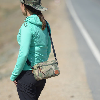 Camera Waist Bag Camera Bag Army Green Black Camo SPX02