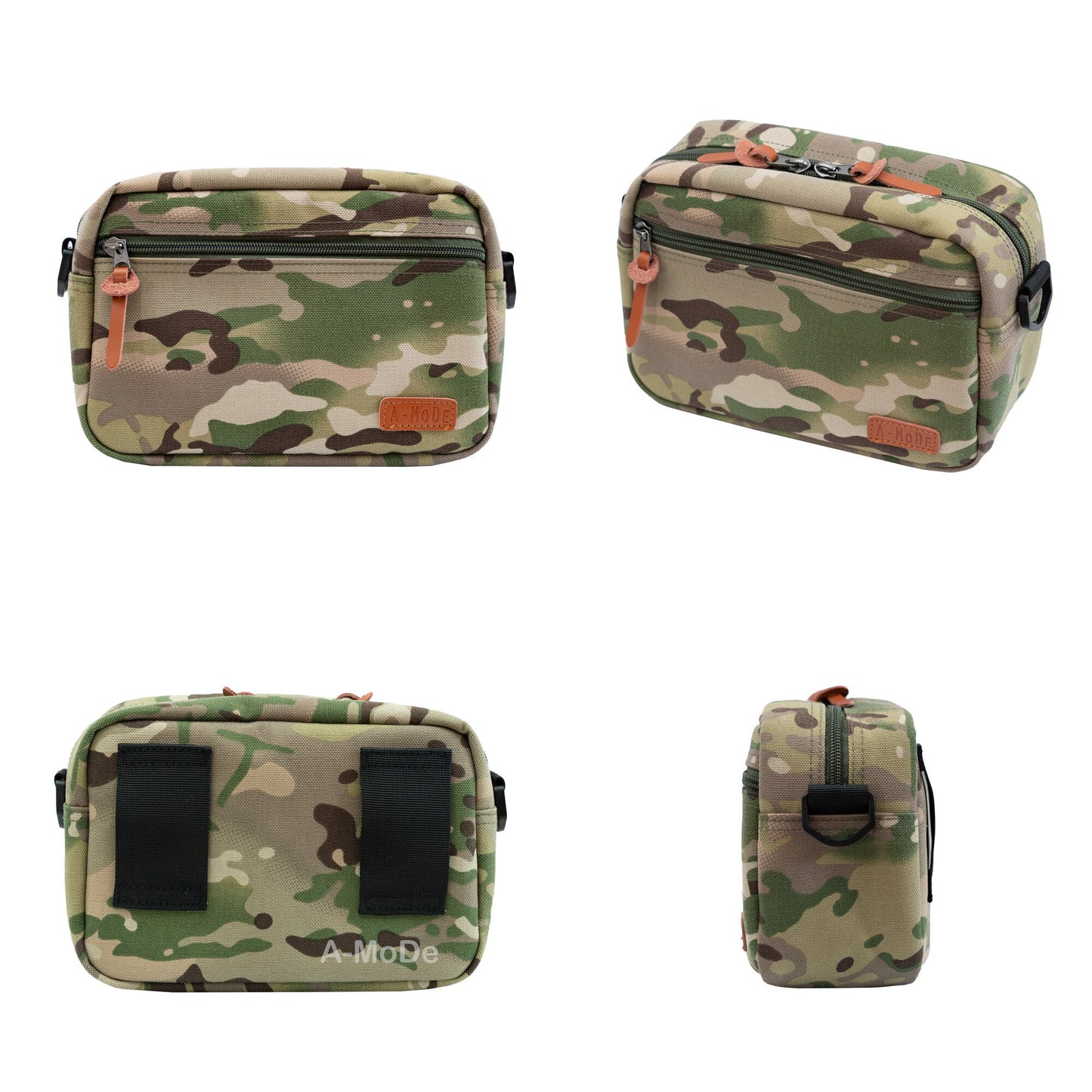 Camera Waist Bag Camera Bag Army Green Black Camo SPX02