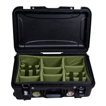 Padded divider Photographer Army Green set fit Nanuk935 Case