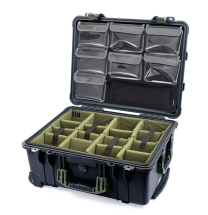 Lid Organizer LID1560A 7 clear pockets for Pelican1560 Peli