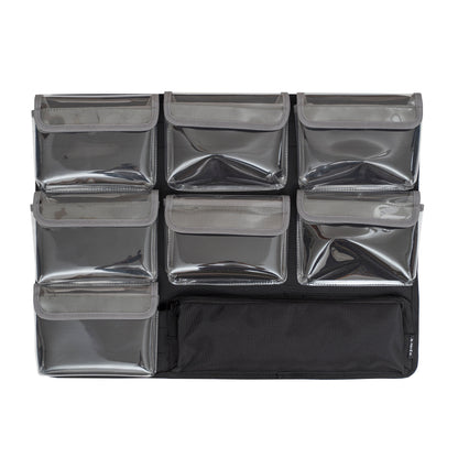 Lid Organizer LID1560A 7 clear pockets for Pelican1560 Peli