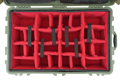 Padded divider set fit Pelican1650 peli1650 Cases