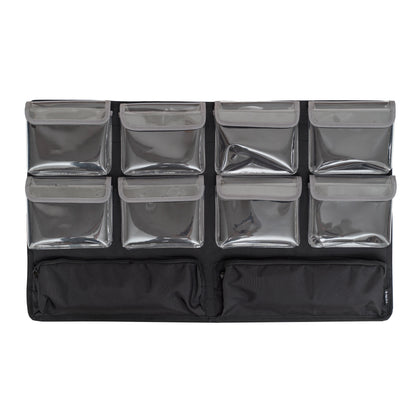 Lid Organizer 8 clear pockets for Pelican1650 Peli