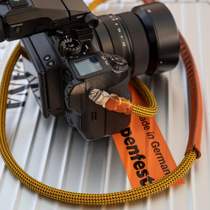 HandMade Camera Neck Strap for Hasselblad 500 503 SWC Fuji GFX50S X2D camera strap Climbing Rope