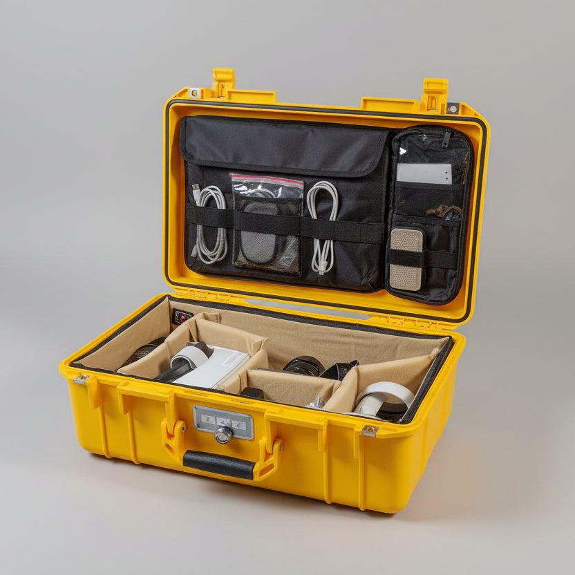 軟墊隔板套裝適用於 Pelican1510 IM2500 Peli 保護殼 Apache 5800